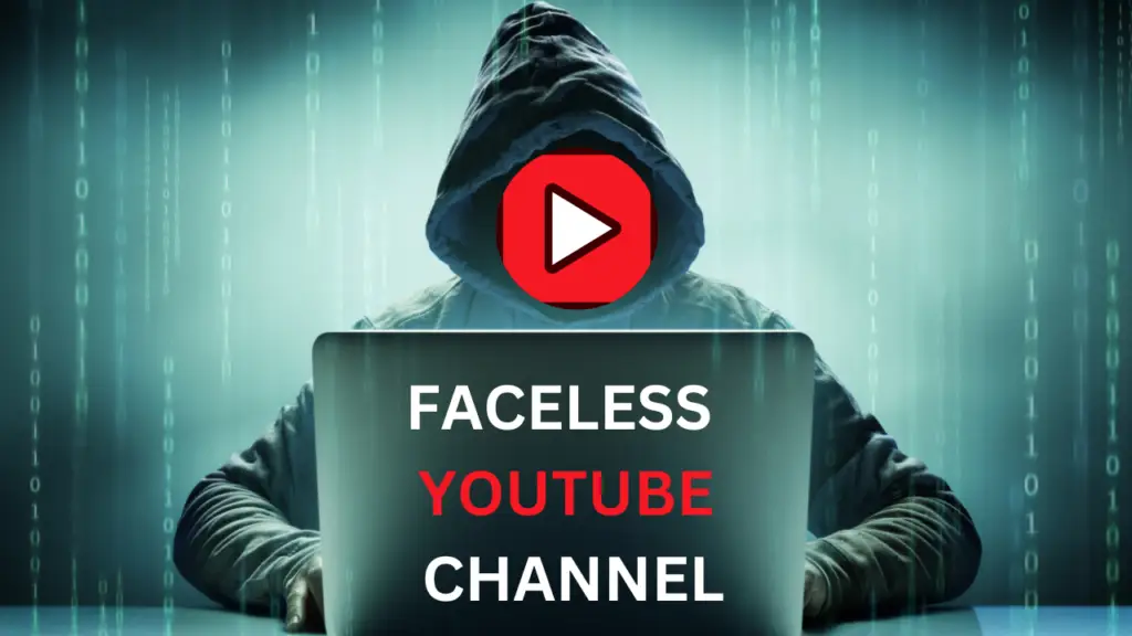 Person creating YouTube content on a laptop without showing their face