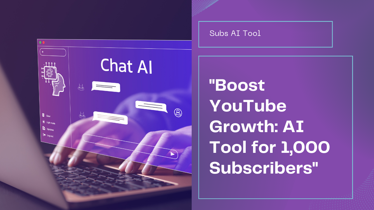 Ready to skyrocket your YouTube subscribers? Discover how this AI tool can help!