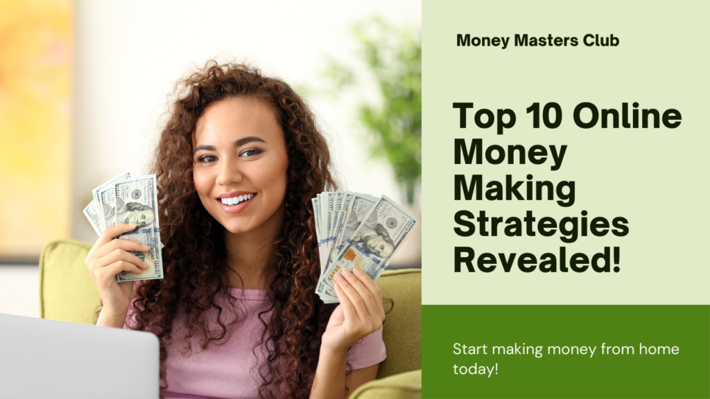 Top 10 Proven Methods to Make Money Online Quickly