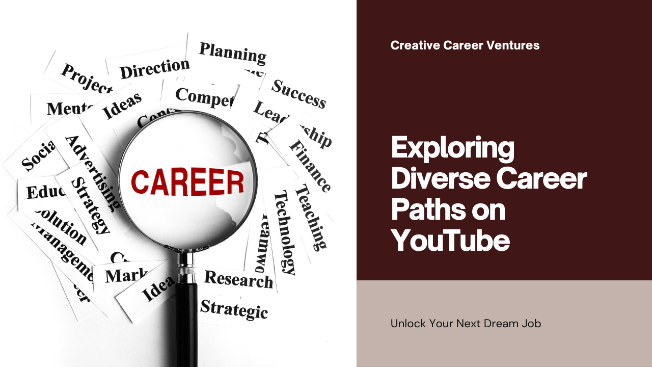 Explore diverse YouTube careers beyond content creation and unlock new opportunities in the digital landscape.
