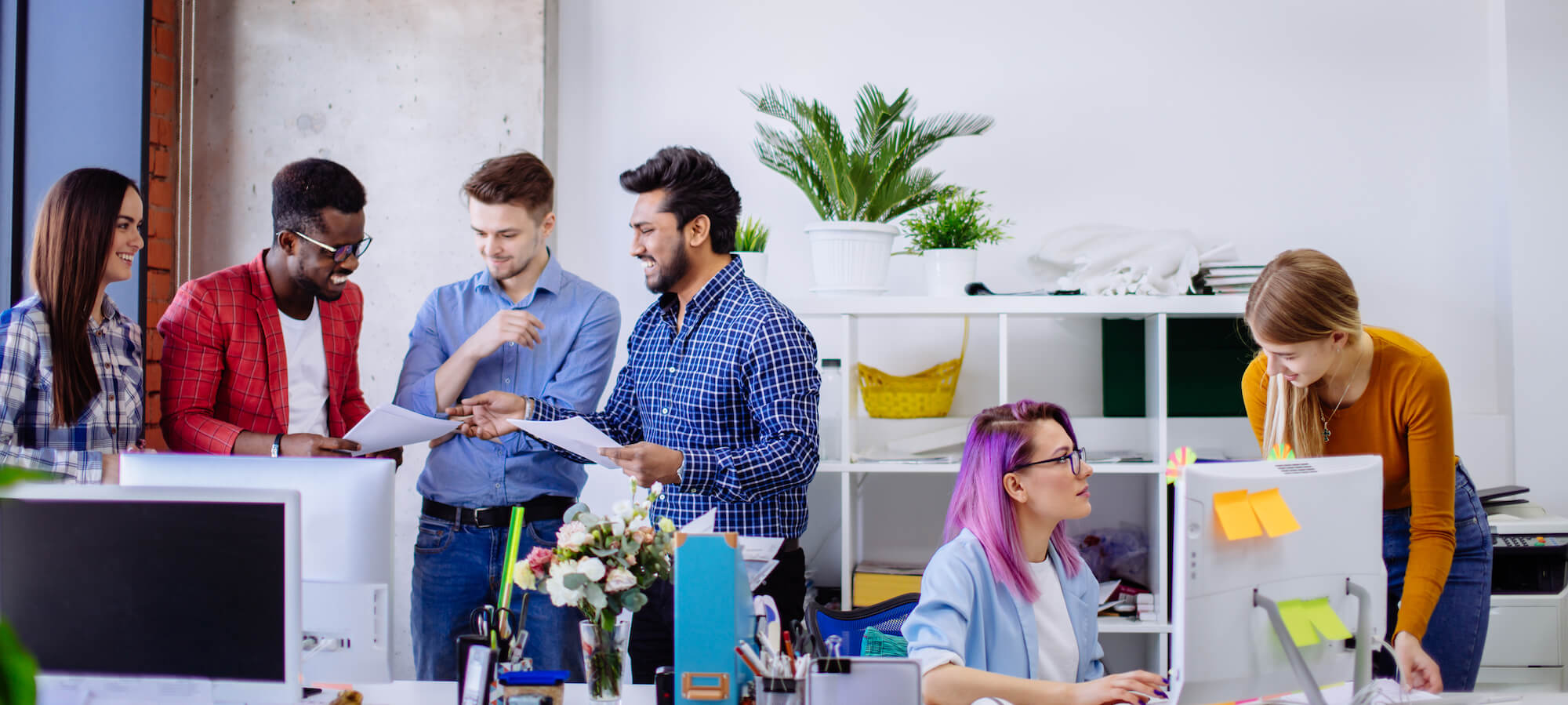 An image of group of seo business startups 